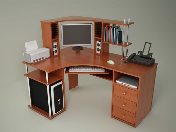 Читать: Конфигурация компьютерных столов